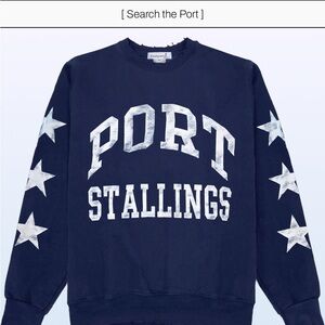 Port Stallings Women's Navy Crewneck Sweatshirt